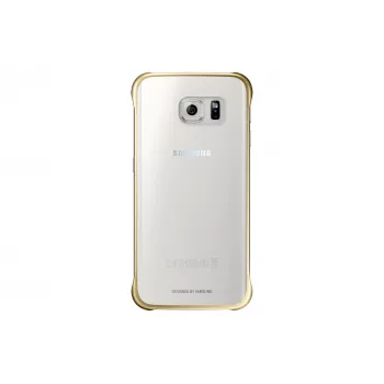 Samsung EF-QG925B mobiliojo telefono dėklas Dangtelis Auksinis, Skaidrus