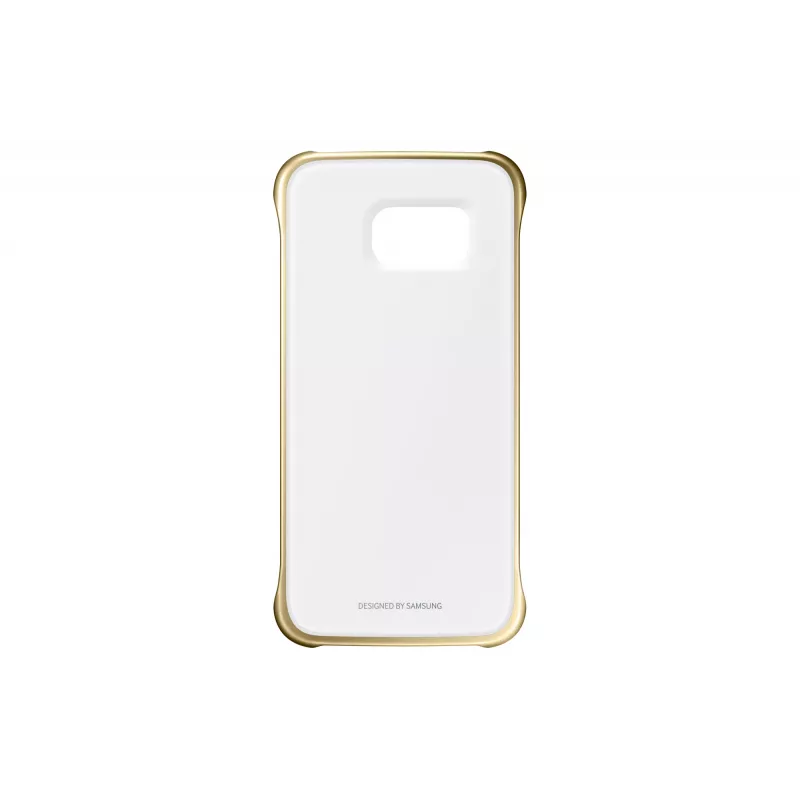 Samsung EF-QG925B mobiliojo telefono dėklas Dangtelis Auksinis, Skaidrus
