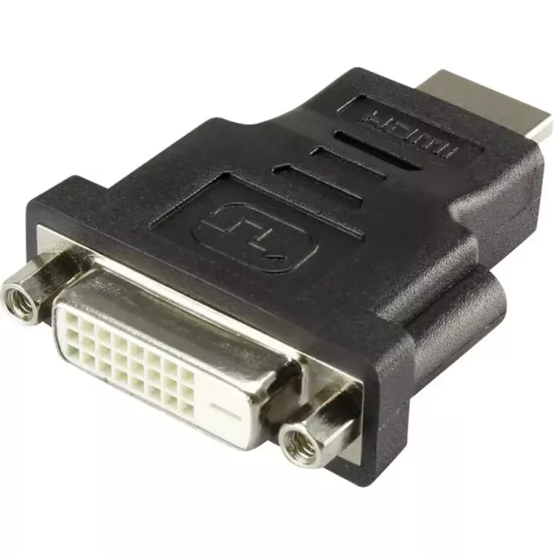 Kabelio jungčių adapteris HDMI DVI-D Renkforce RF-4212231