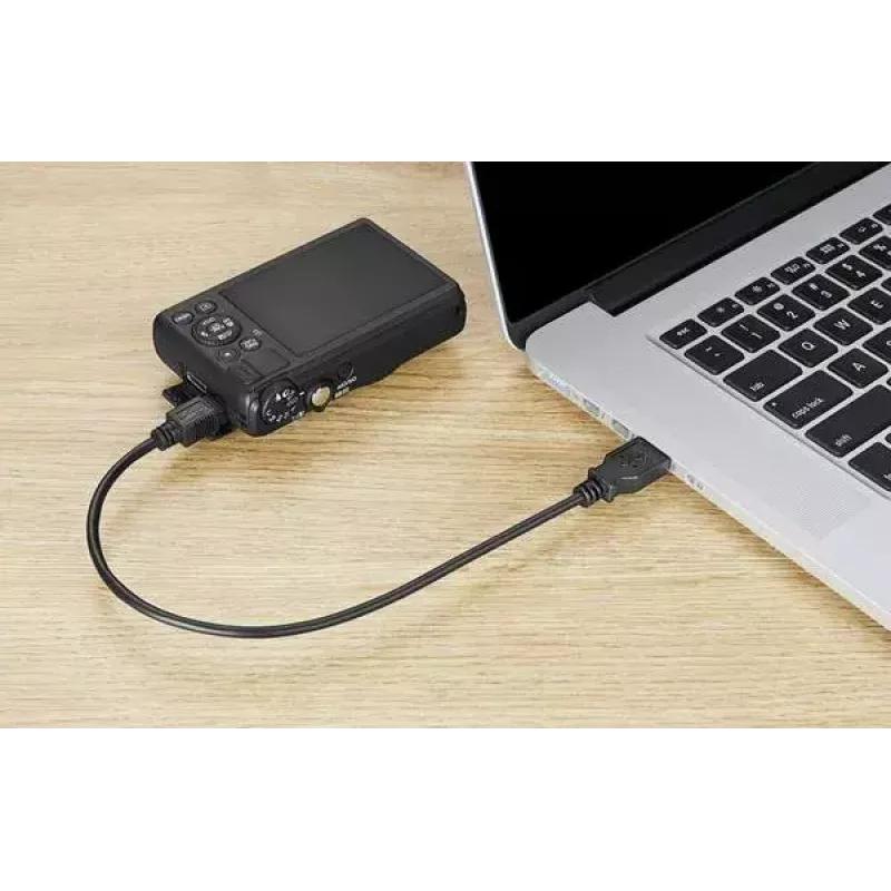 USB laidas Renkforce RF-4455804 0,15 m USB A Mini-USB B juodas