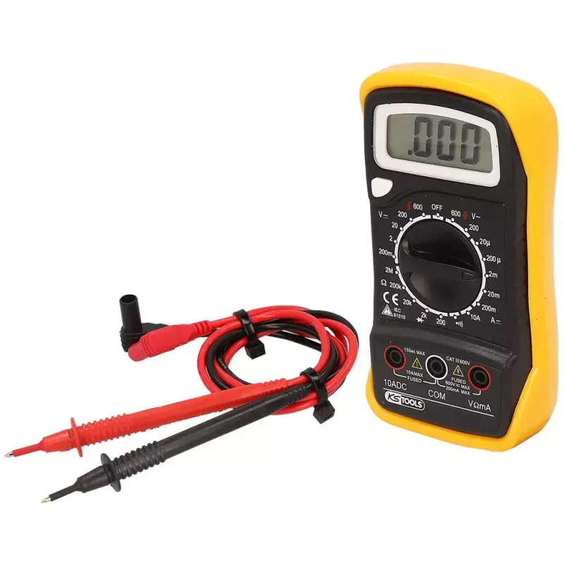 Skaitmeninis multimetras KS Tools 150.1495 LCD ekranas 3,5 skaitmenų