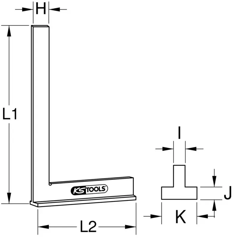 Kampainis KS Tools 300.0274 Svoris 620 g