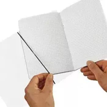 Rašymo bloknotas Herlitz 11361409 A6 40 lapų Skaidrus