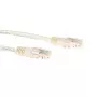 ACT 1,5 m U/UTP CAT5E komutacinis kabelis su RJ45 jungtimis, dramblio kaulo spalvos