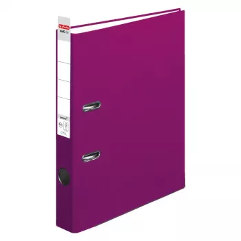 Herlitz maX.file žiedinis segtuvas A4 violetinis polipropileninis FSC