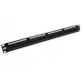 Patchpanel 24 prievadų neekranuotas CAT6 ACT PP1010