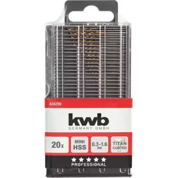Grąžtų rinkinys KWB 424290, 20 vnt.