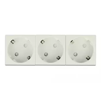 Kištukinis lizdas DELOCK 81323 CEE 7/3 3P+N+PE 250V 16A ABS baltas