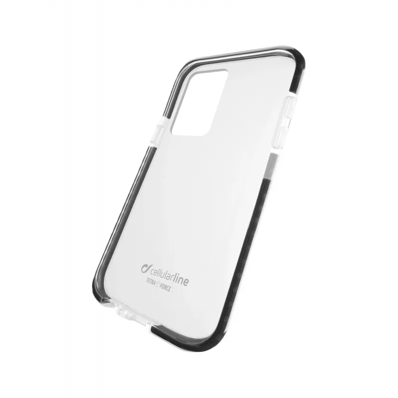 Cellularline Tetra Force Shock-Twist - Galaxy A41, Dėklas, Samsung, Galaxy A41, 15,5 cm (6,1 colio), Juoda, Skaidrus