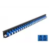 Sujungimo dėžutės priekinis skydelis DeLOCK 43357 24 prievadų LC Duplex mėlynas