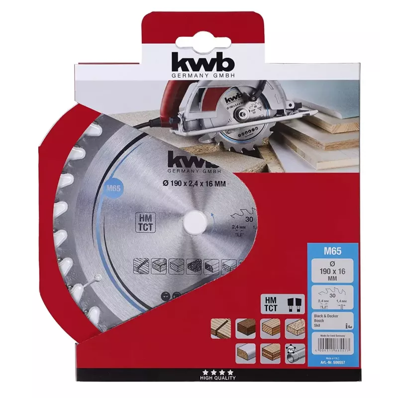 Diskinis pjūklo peilis KWB 586557 metalui 1 vnt.