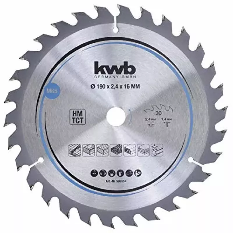 Diskinis pjūklo peilis KWB 586557 metalui 1 vnt.