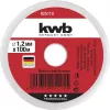 Virvė KWB 925110 100 m nailono žalia 1,2 mm