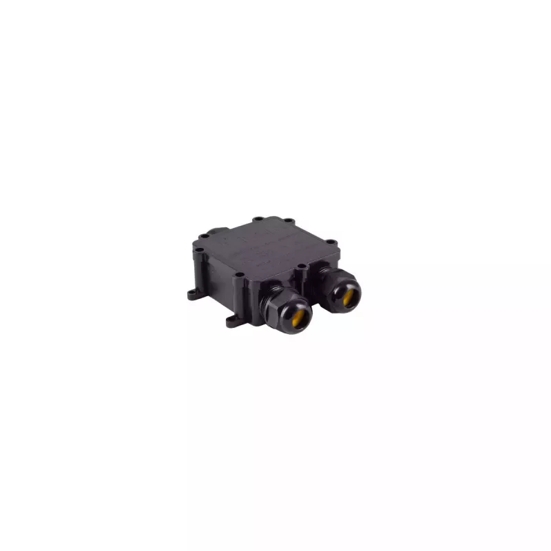 Elektrinė jungiamoji dėžutė ShiverPeaks BS08-01052 IP68 juoda ABS plastiko