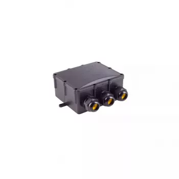 Elektrinė jungčių dėžutė ShiverPeaks BS08-01053 IP68 juoda ABS plastiko