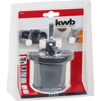 Skylių pjūklas KWB 499463 vienetinis 6,8 cm keramikai, betonui, plastikui