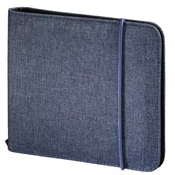 Hama 95681 Dėklas piniginė 24 diskams Mėlyna
