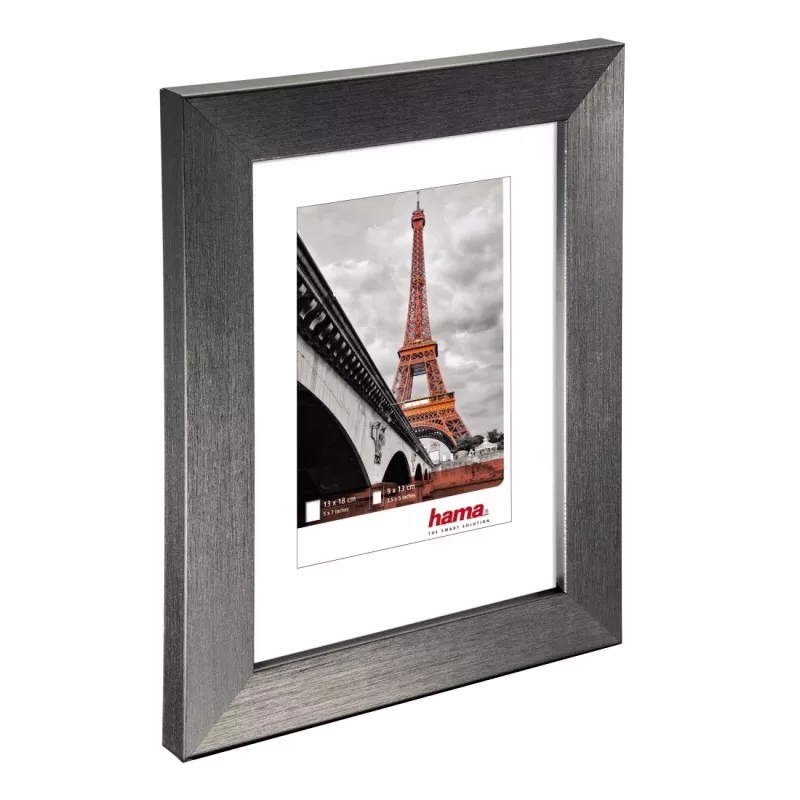 Hama Paris vienas paveikslėlio rėmelis, pilkas