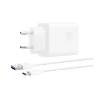 Mobiliojo įrenginio įkroviklis Huawei CP404 Universal White AC Greitas įkrovimas Vidaus