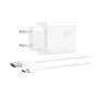 Mobiliojo įrenginio įkroviklis Huawei CP404 Universal White AC Greitas įkrovimas Vidaus