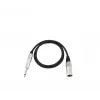 Garso kabelis Omnitronic 3022519A 0,9m XLR 6,35mm Juodas