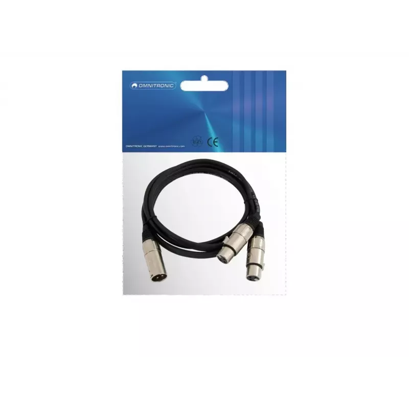 Garso kabelis Omnitronic 30225207 XLR 0,5 m