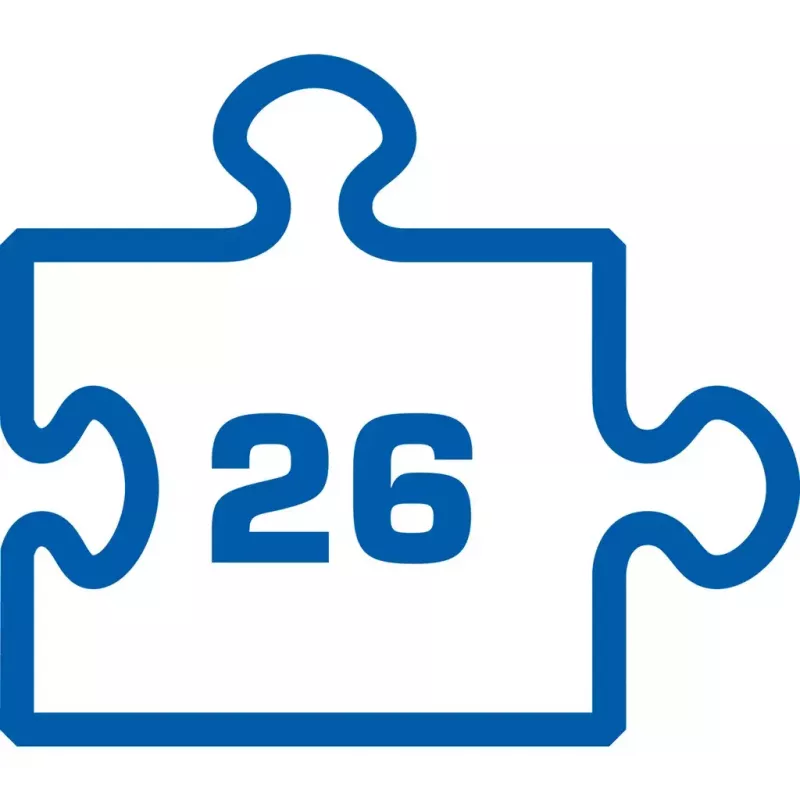 Lizdų rinkinys Brilliant Tools BT022026