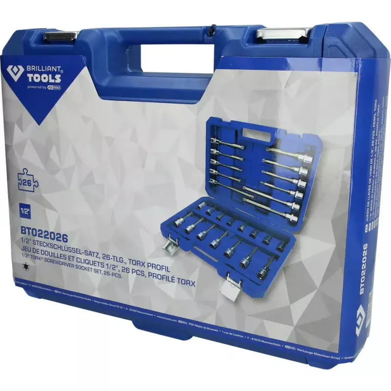Lizdų rinkinys Brilliant Tools BT022026