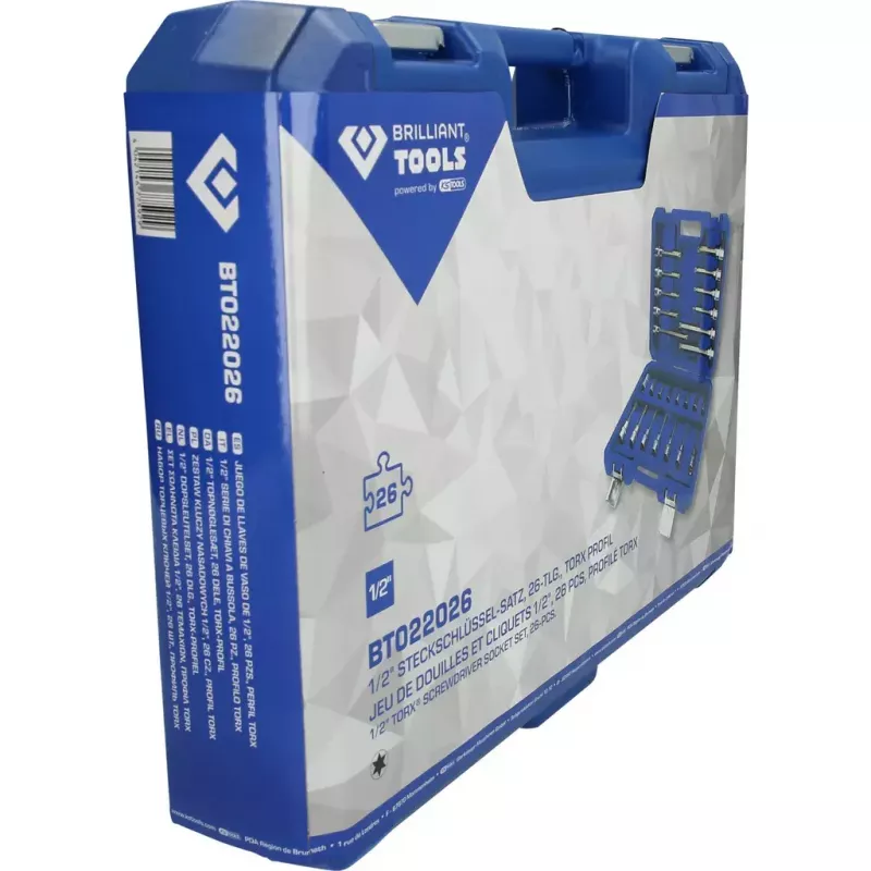 Lizdų rinkinys Brilliant Tools BT022026