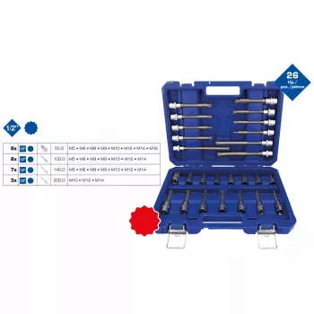 Lizdų rinkinys Brilliant Tools BT022026