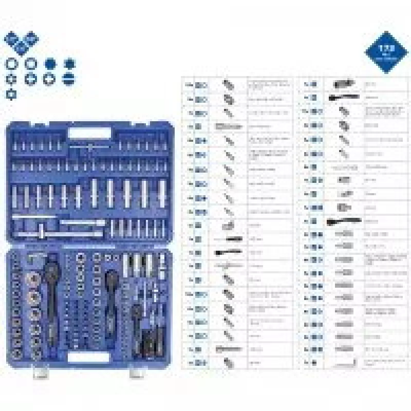 Replių ir galvučių rinkinys Brilliant Tools BT023172