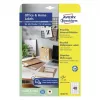 Lipnios spausdintuvo etiketės Avery LR3657-10 Baltos 2,54x4,85 cm 400 vnt.