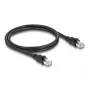 DeLOCK tinklo kabelis RJ45 Cat.6A F/UTP 1 m Juodas