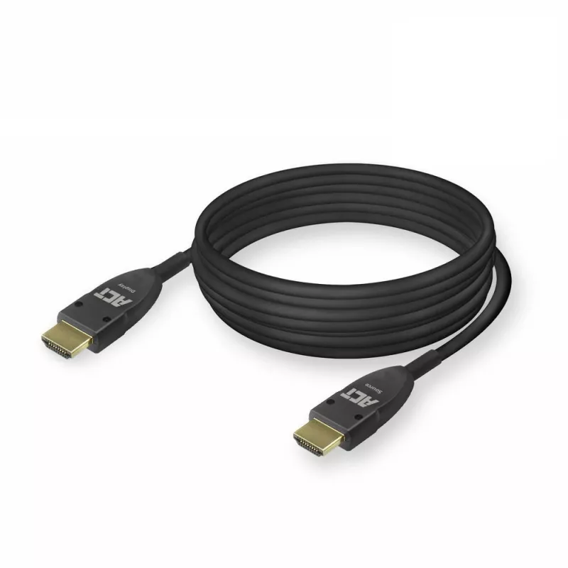 ACT 15 m HDMI 8K itin spartus sertifikuotas aktyvus optinis kabelis v2.1 48 Gbit/s