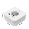 Hama 00223498 maitinimo kištuko adapteris Type F Baltas
