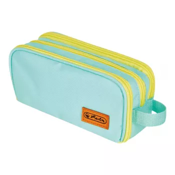 Penalas Herlitz Neon Soft Polyester Mint Geltona 235x110x75mm