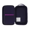 Penalas Herlitz 2 Go CamoPurple poliesteris mėlynas violetinis 210x130x60 mm