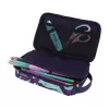 Penalas Herlitz 2 Go CamoPurple poliesteris mėlynas violetinis 210x130x60 mm