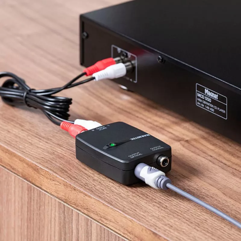 Marmitek Connect AD12 Juoda 25008412 HDMI garso išėmimo įrenginys 4K
