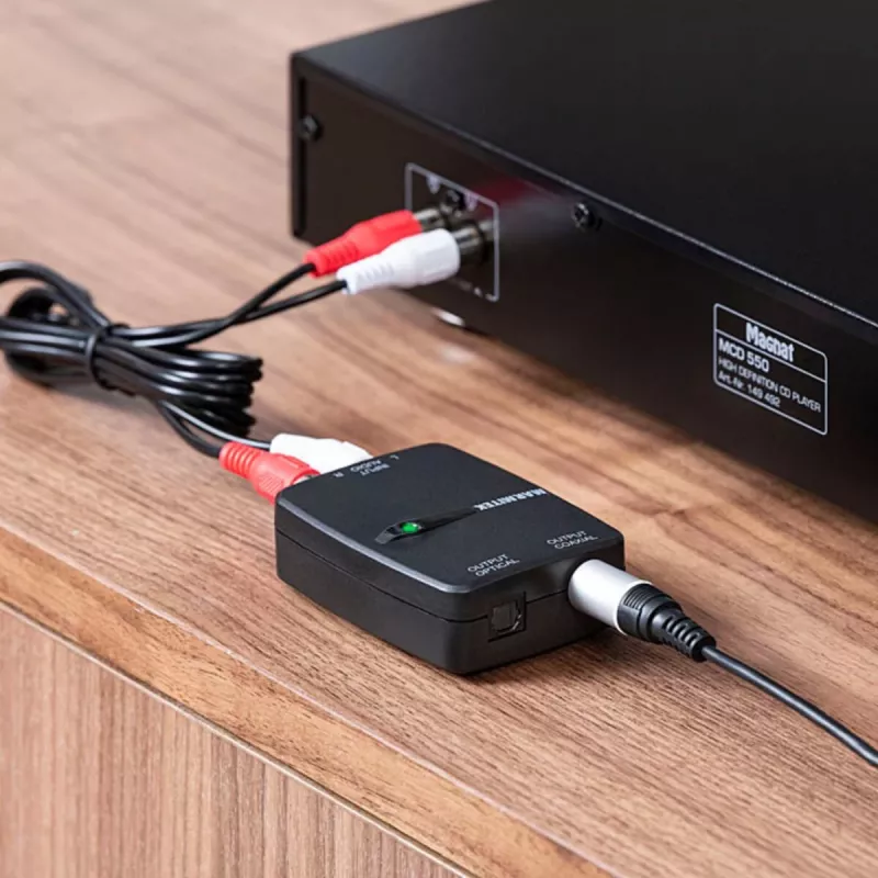 Marmitek Connect AD12 Juoda 25008412 HDMI garso išėmimo įrenginys 4K