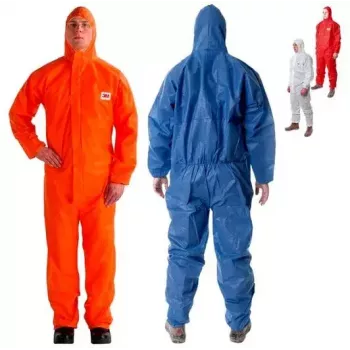 Apsauginis kombinezonas 3M 4515 Baltas 3XL SMS Medžiaga Suaugusiems