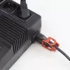 ACT maitinimo laidas CEE 7/7 kištukas (kampinis) - C13 IEC Lock+ juodas 2 m, EL332S, 5 vnt.