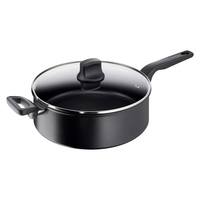 Keptuvė Tefal Hard Titanium PRO G28937 28 cm juoda