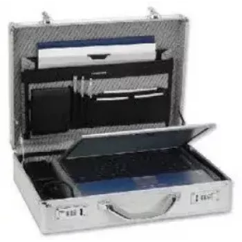 Briefcase Alumaxx Kronos Sidabrinė