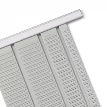 Nobo T-Card planavimo skydai, 2 dydis, T-Card, pilka, metalas, 54 mm, 69 mm, 11 mm