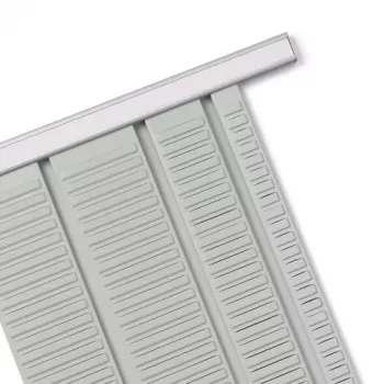Nobo T-Card planavimo skydai, 2 dydis, T-Card, pilka, metalas, 54 mm, 69 mm, 11 mm