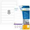 Nuimamos bylų etiketės HERMA A4 192x34 mm baltos 200 vnt.