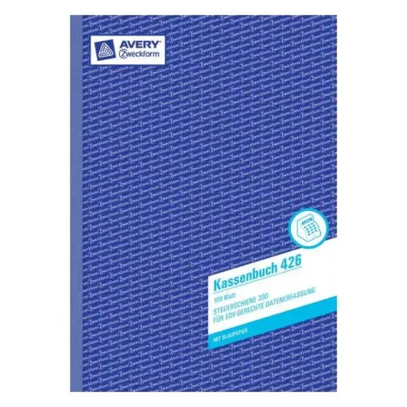 Administravimo knyga Avery 426 mėlyna balta