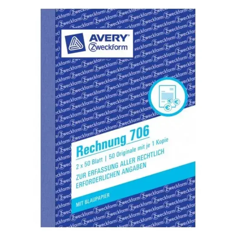 Administracinė knyga Avery 706 Balta