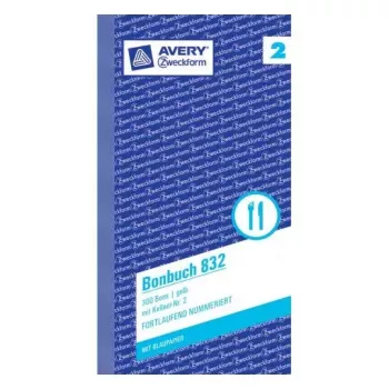 Bilietai Avery 832 300 vnt.